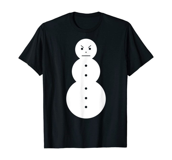 Angry Jeezy Snowman T-Shirt