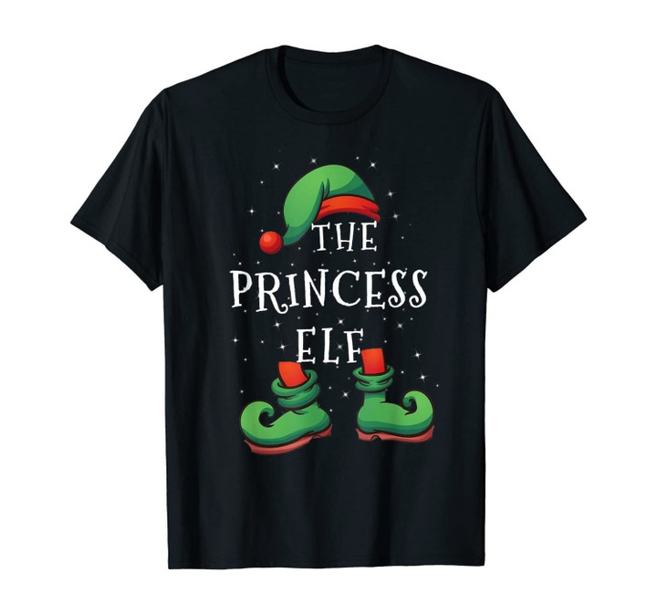 Princess Elf Family Matching Christmas Gift Costume T-Shirt