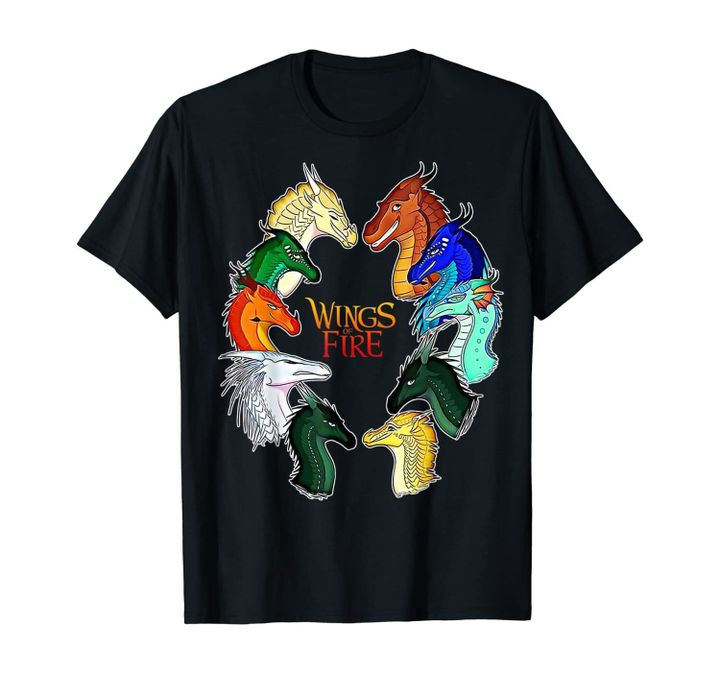 Graphic Wings Of Fire Manga Series Tribes For Men Women Kids T-Shirt