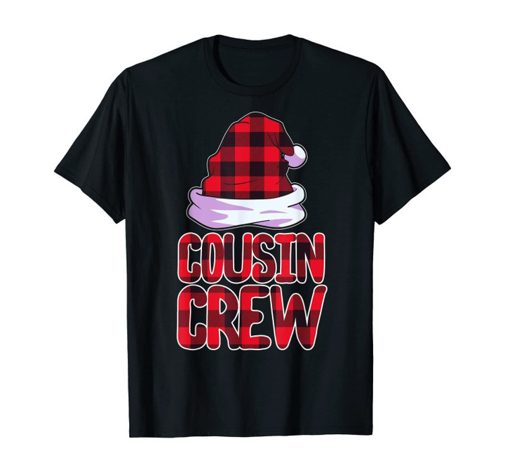 Cousin Crew Family Group Matching Christmas Party Pajama T-Shirt