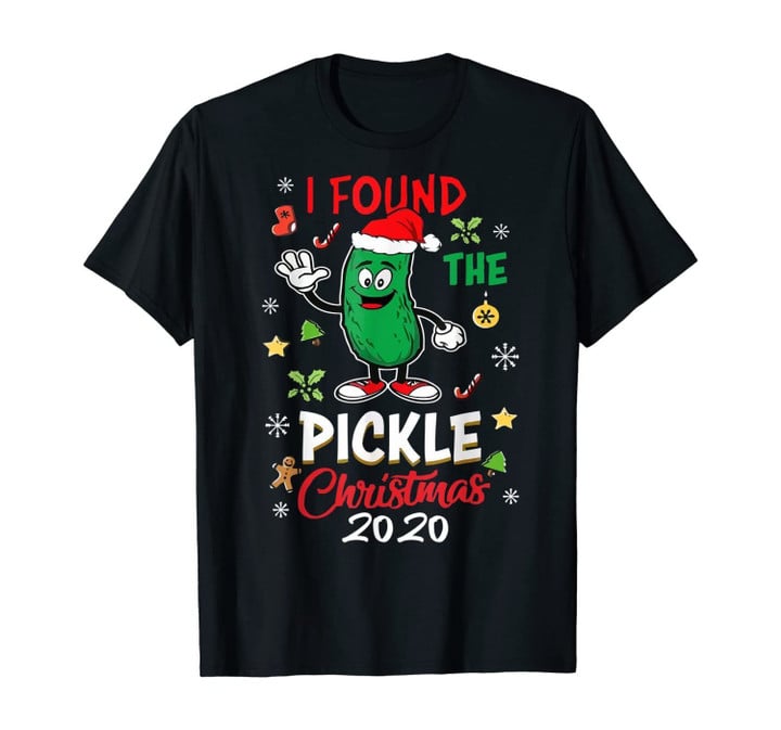 German Funny I Found the Pickle Christmas 2020 tee T-Shirt