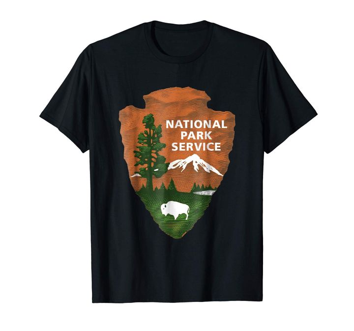 National Park Service Logo T Shirt For Mens Womens