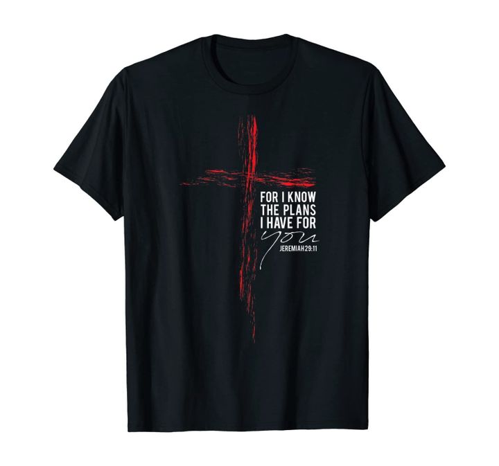 Jeremiah 29:11 Christian Religious Bible Verse T Shirt Gifts T-Shirt