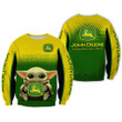 JD Tractor 3D All Over Printed Clothes JD14