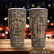 Personalized Whiskey Wood Grain Tumbler H2004