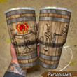 Whiskey - Personalized Wood Grain Tumbler Personalized CRT1