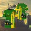 JD Tractor 3D All Over Printed Shirts JD72