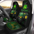 Car Seat Cover 3D John Deere Tractor Brand Camo Green Images NTH31