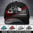 Trucker Carbon Personalized Cap, Gift For Trucker