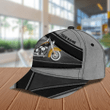 Motorcycle Black And Gray Pattern Personalized Classic Cap - CP287PS07 - BMGifts (formerly Best Memorial Gifts)