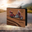 Motorcycle Personalized Men's Wallet - HM006PS11 - BMGifts (formerly Best Memorial Gifts)