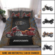 Motorcycle Personalized Bedding Set - BD099PS05 - BMGifts (formerly Best Memorial Gifts)