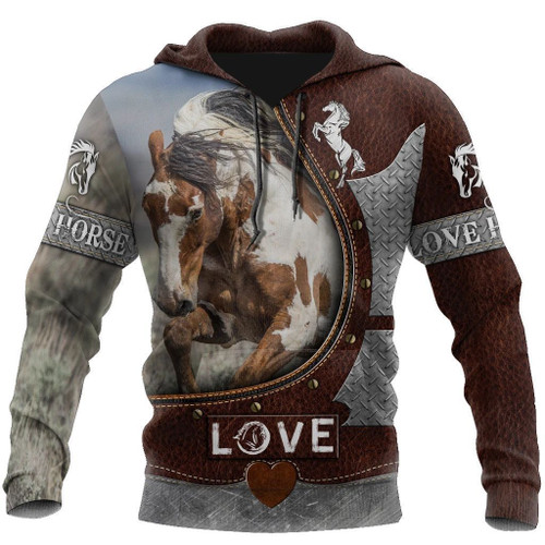 Beautiful Horse 3D All Over Printed Shirts For Men And Women HR18