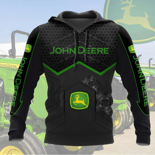 JD Tractor 3D All Over Printed Shirts JD99