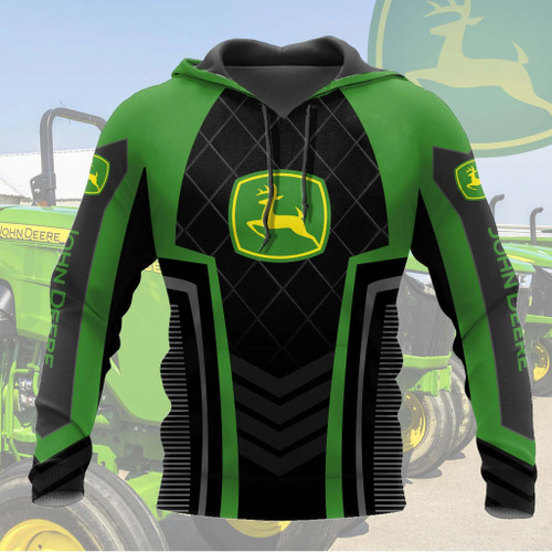 JD Tractor 3D All Over Printed Shirts JD103