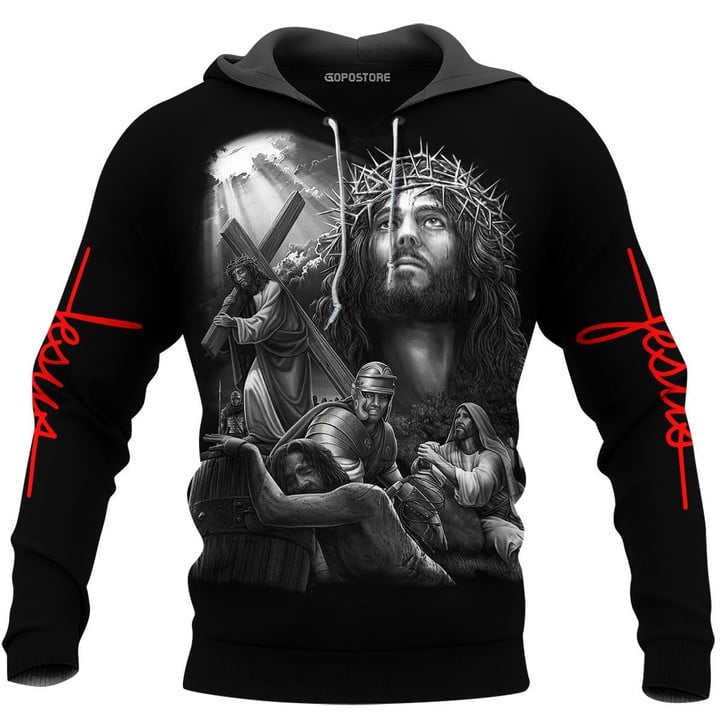 Love Jesus 3D All Over Printed Shirts GOD04