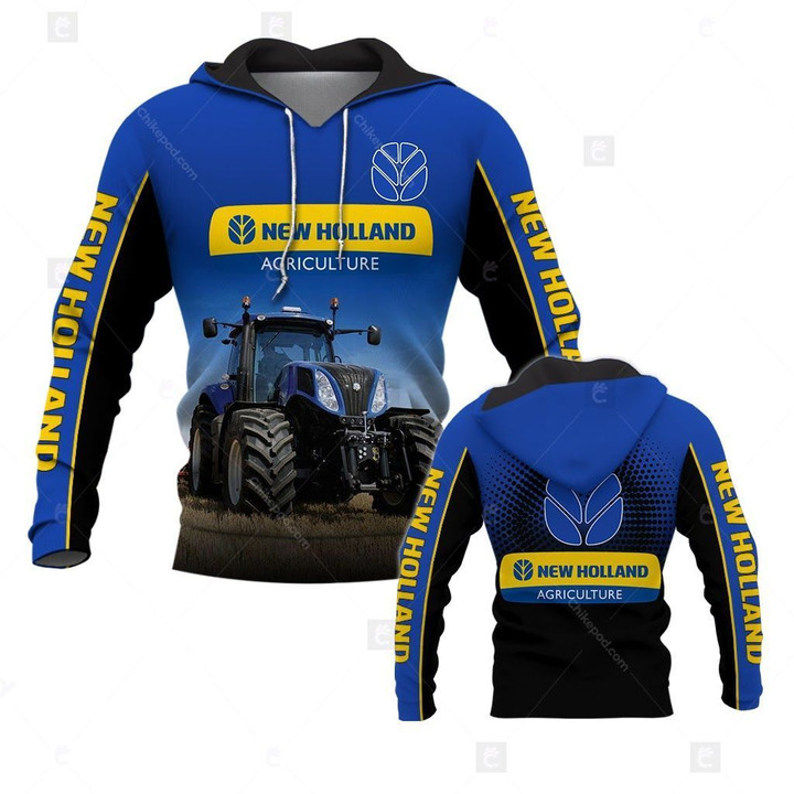 NH Tractor 3D All Over Printed Clothes NHL18