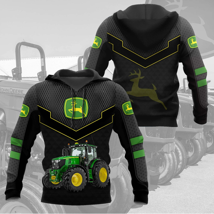 JD Tractor 3D All Over Printed Shirts JD69