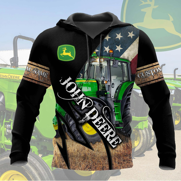JD Tractor 3D All Over Printed Shirts JD98