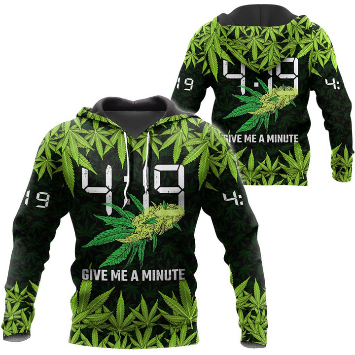 420 Give Me A Minute 4:19 Symbol Image Clothes 3D Printing NTH94
