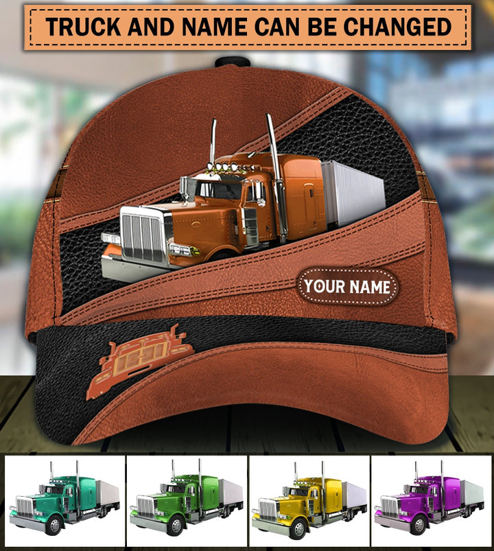 Trucker Personalized Classic Cap, Gift For Trucker No.3