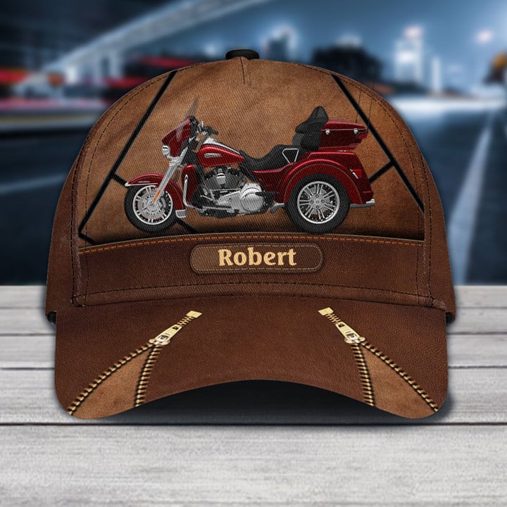 Motorcycle Personalized Classic Cap - CP099PS02 - BMGifts (formerly Best Memorial Gifts)