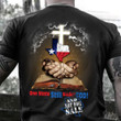 Texas One State Still Under God T-Shirt Cross Christian Patriotic Mens Texas Shirt Clothing