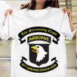 The Screaming Eagle 101st Airborne Division Veteran T-Shirt Airborne Shirt Military Gifts