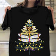 Dragon Fly Christmas Tree Shirt Dragonfly lovers Merry Christmas T-Shirt Unique Xmas Gifts
