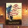 American Veterans All Gave Some Some Gave All Poster Memorial Day Ideas Patriotic Home Decor