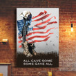 American Veterans All Gave Some Some Gave All Poster Honoring Veterans Ideas Patriotic Decorations