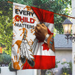 Every Child Matters Canada Flag Child Lives Matter Awareness Movement Merchandise
