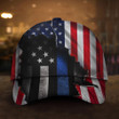Thin Blue Line American Flag Hat Support Our Law Enforcement Mens Hats Gifts For Police