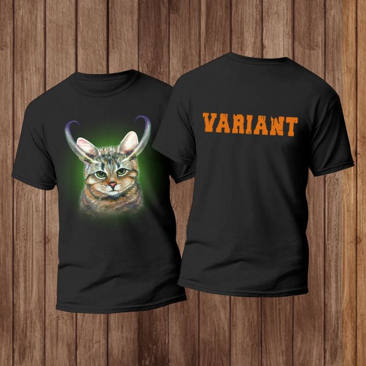 Cat Loki Variant Shirt Tva Variant T-Shirt Loki Marvelous Cat Themed Gift For Him Her