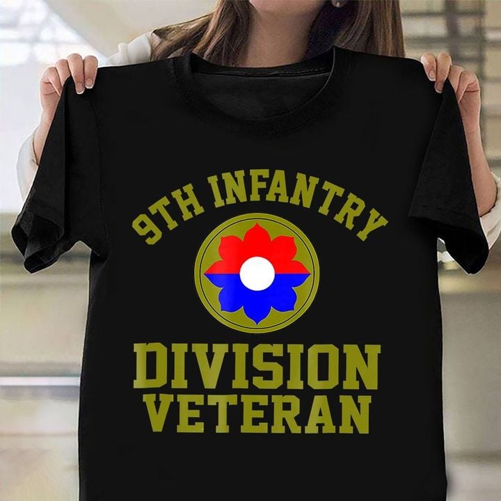 9th Infantry Division Veteran Shirt American Army T-Shirt Gift Ideas For Veterans