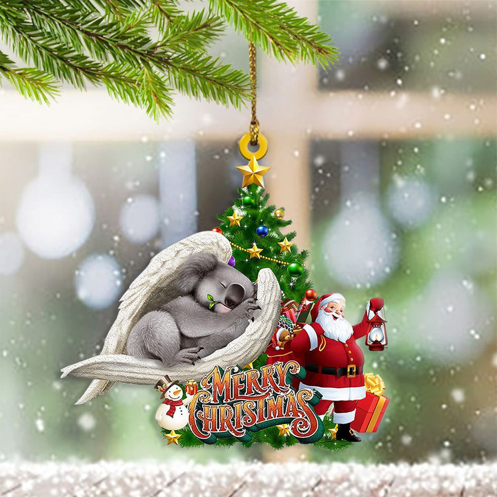 Angel Koala Merry Christmas Ornament Santa Christmas Tree Ornament Xmas Tree Decorations
