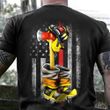 Firefighter Thin Red Line Shirt Unique Honor Fireman Firefighter Apparel Retirement Gift Ideas