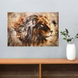 Lion And Jesus Poster Christian Poster Wall Art House Decor
