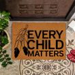 Every Child Matters Doormat Logo Honoring Canada Indigenous Residential School September 30