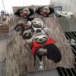 Sloth Costume Halloween Bedding Set Unique Halloween Duvet Cover Merch Gift Ideas