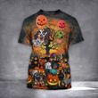 Dachshund Costume Halloween T-Shirt Funny Dog Graphic Tee Halloween Themed Shirt