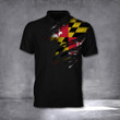 Maryland Flag Polo Shirt Maryland State Clothes Patriotic Apparel Dad Mens Gift Ideas