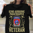 82Nd Airborne Paratrooper Veteran Shirt Proud US Army Veteran T-Shirts Retirement Gifts