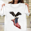 American Flag Eagle Shirt American Proud Veteran T-Shirt Remembrance Gifts