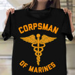 8404 FMF Corpsman Of Marines T-Shirt Navy Veteran Patriotic Shirts Army Gifts For Son