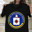 Central Intelligence Agency Shirt CIA Logo Proud American T-Shirts Gift Ideas For Military