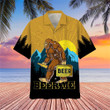 Bigfoot Beer Me Hawaiian Shirt Cool Summer Shirt For Guys Best Gifts For Beer Drinkers