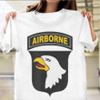101st Airborne Division Shirt Vintage Military Clothing Army Gifts For Boyfriend
