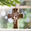 Jesus Cross Faith Ornament Christian Tree Toppers Christmas Tree Decoration