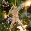 Baseball Shape Ornament Christmas Tree Ornament Gifts For Softball Player